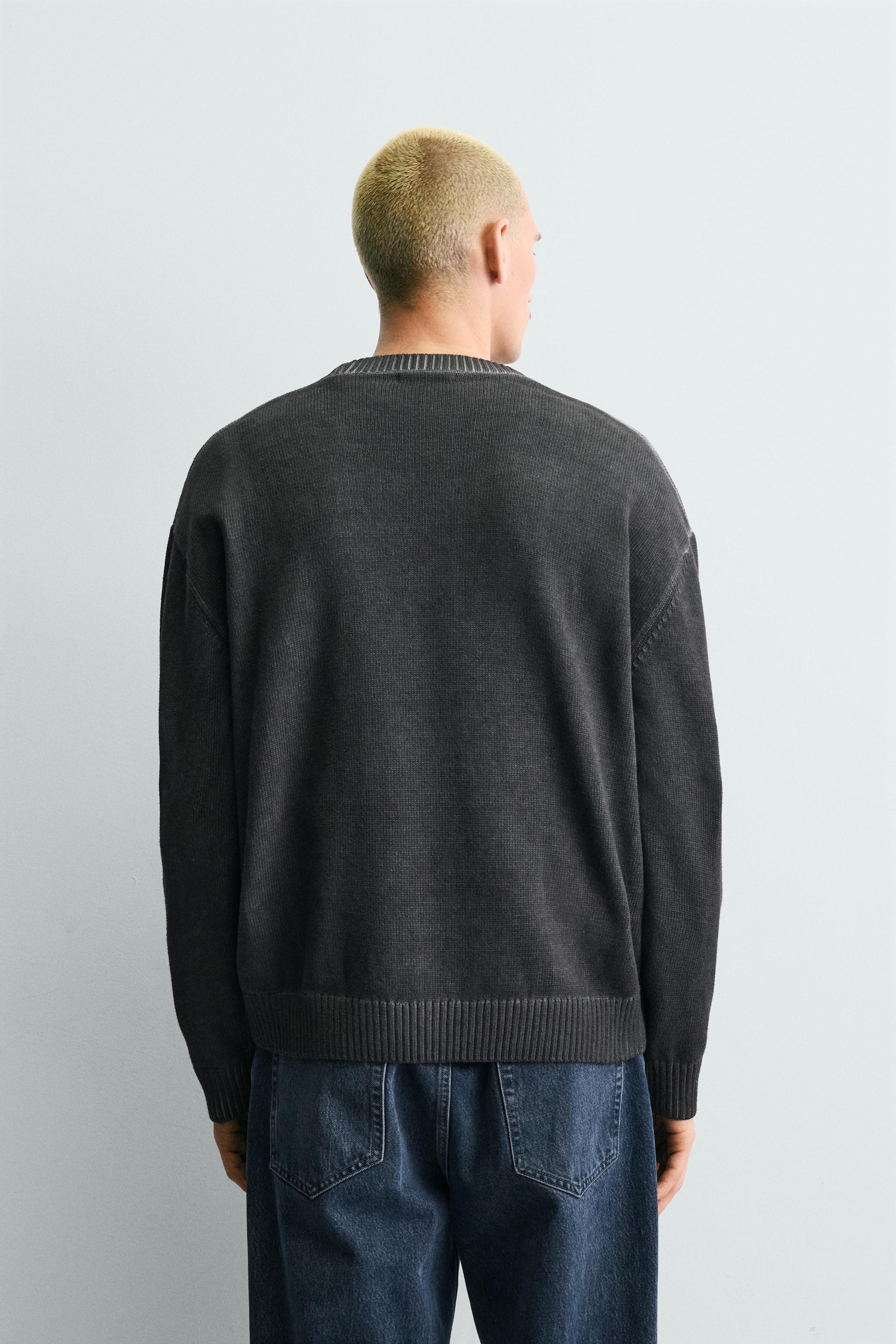 WASHED TEXTURED JUMPER
